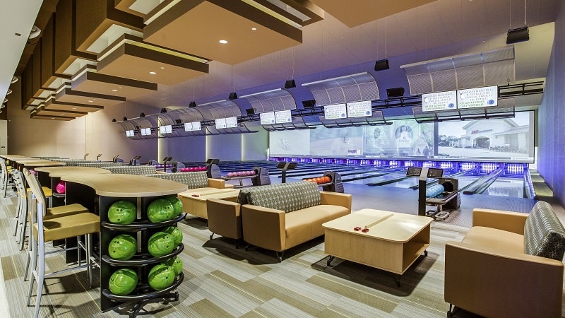 interior bowling alley modern san antonio casa blanca