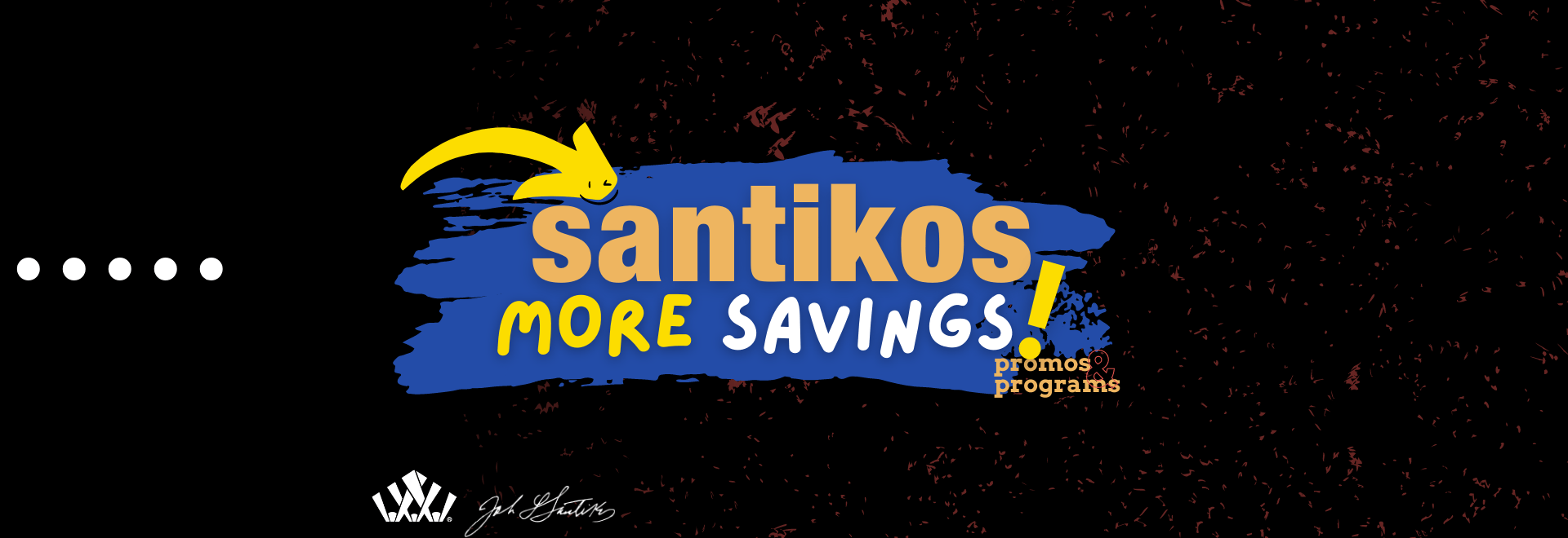 Modern ad for Santikos Entertainment's Limited Time Offers and Theater Savings 