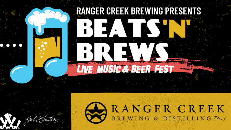 Ad for Live Music Fest presented by Ranger Creek at Santikos Cibolo