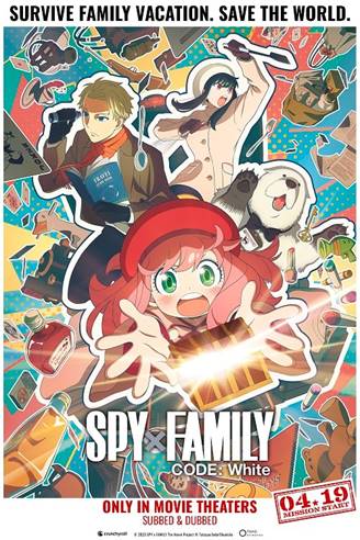 SPY x FAMILY CODE: White (Dubbed) Poster
